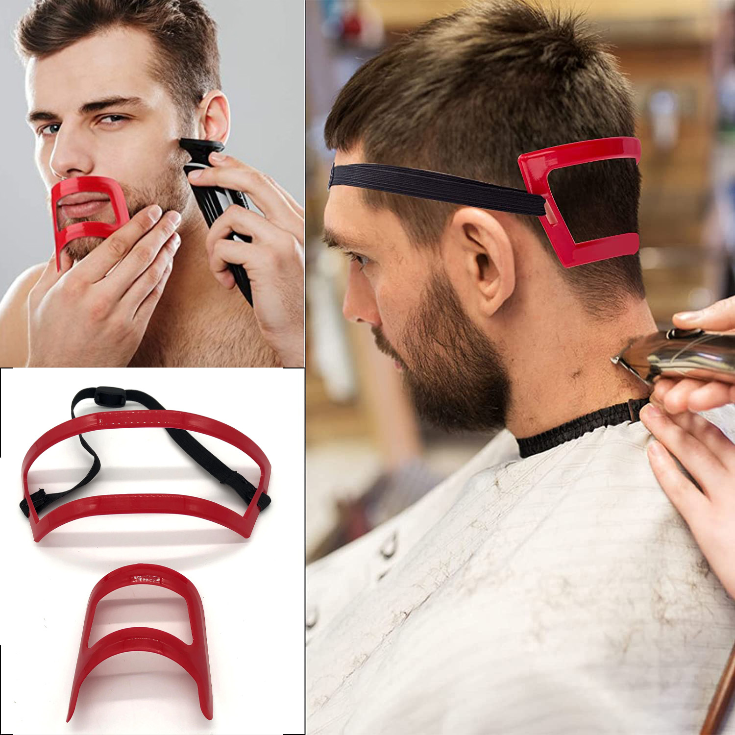 2/4Pcs Men's Beard Combs Hair  - огляд і ціна Beard Trimmer