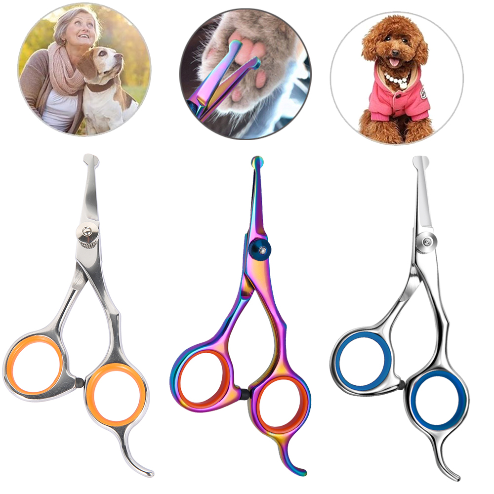 Safety Round Head Stainless St - огляд і ціна Grooming Scissors