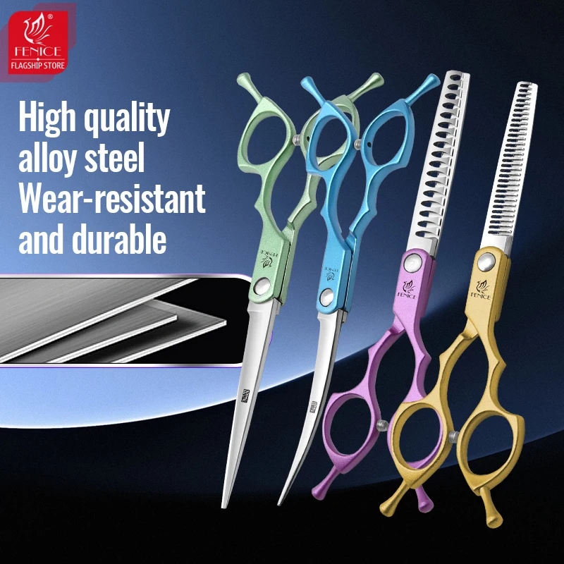 Fenice 6.5 Inch Professional D - огляд і ціна Grooming Scissors