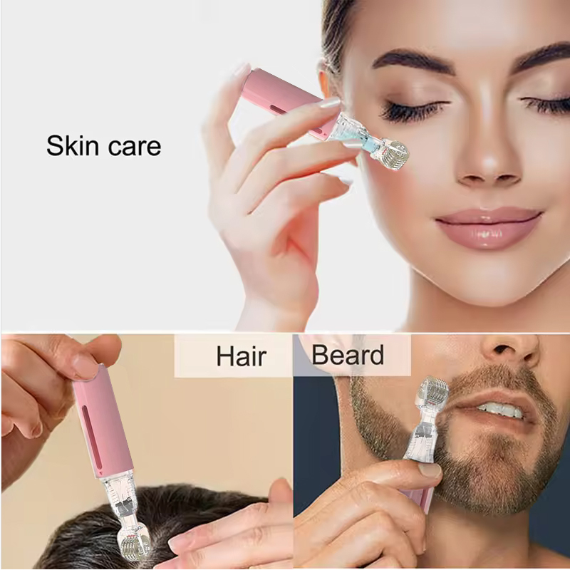 Women Facial Lip Derma Roller  - огляд і ціна Beard Oil