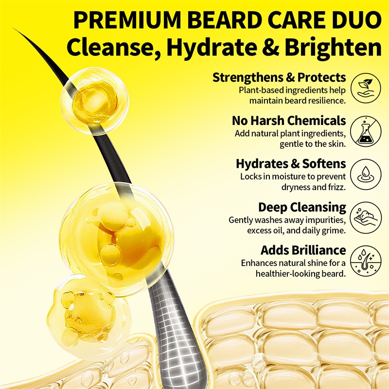 Men Beard Oil Kit Beard Moistu - огляд і ціна Beard Oil