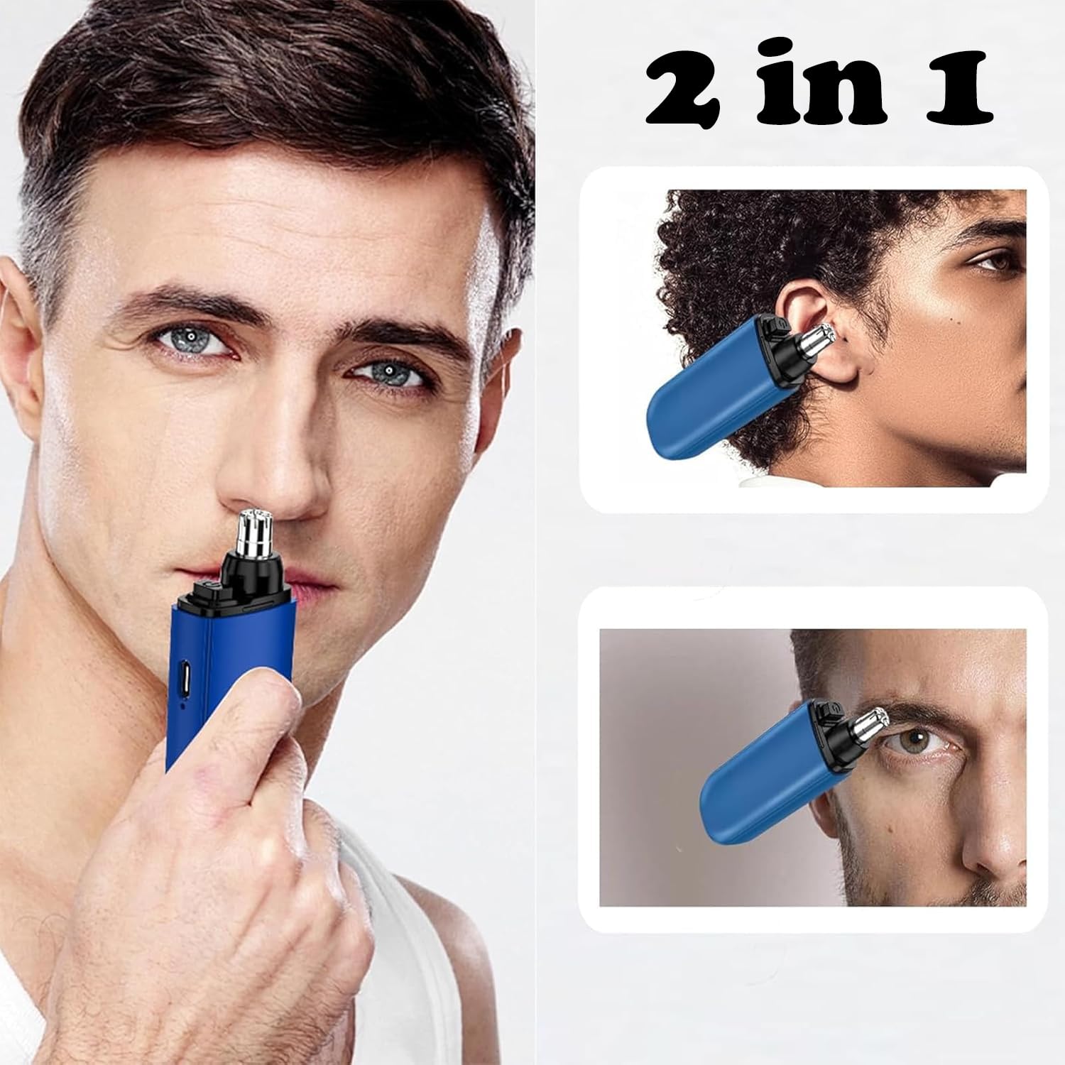 Nose Ear Hair Trimmer USB Rech - огляд і ціна Nose Trimmer