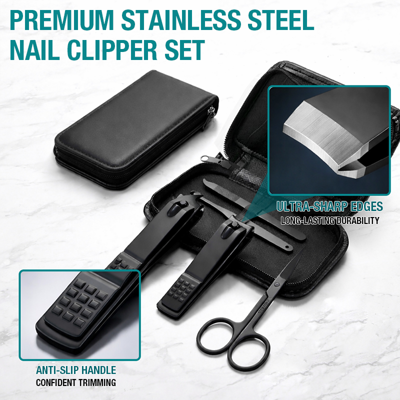6-IN-1 Portable Nail Clipper S - огляд і ціна Mens Grooming Travel Kit