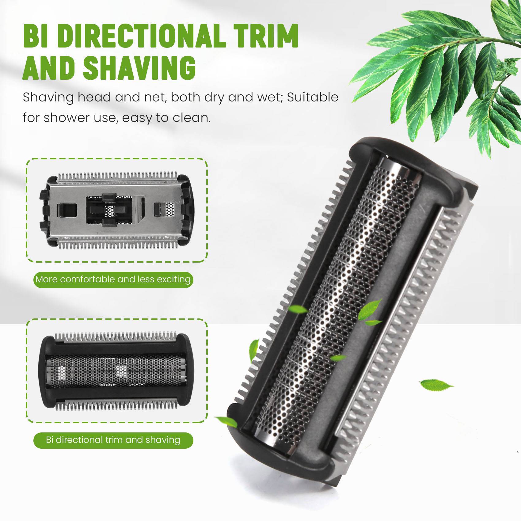 5 Pack Trimmer Shaver Head Foi - огляд і ціна Body Trimmer