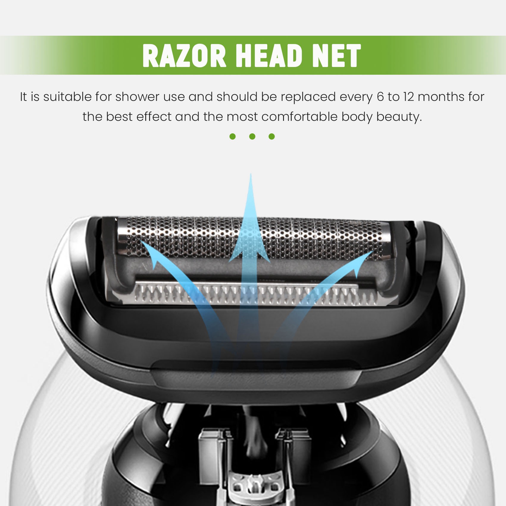 5 Pack Trimmer Shaver Head Foi - огляд і ціна Body Trimmer