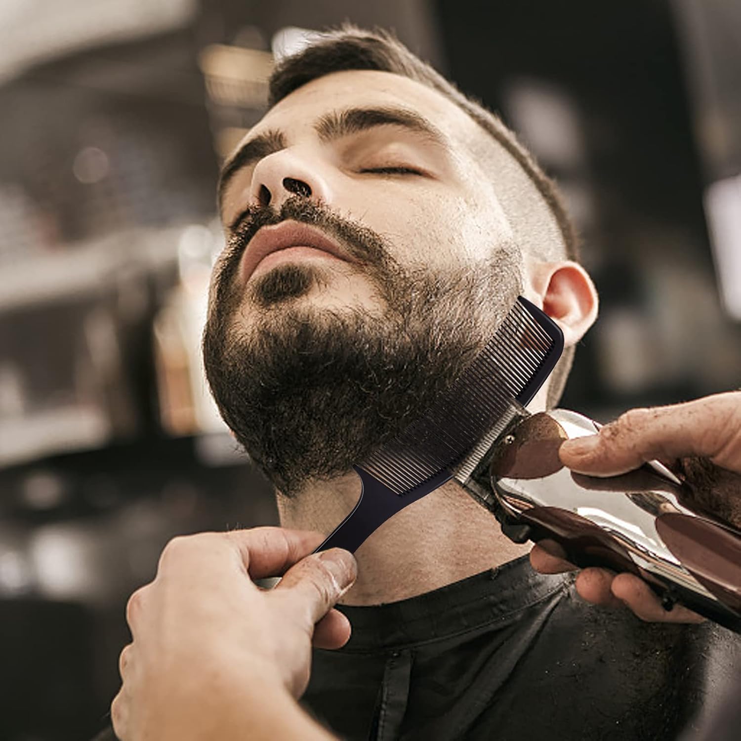 4PCS Professional Barber Hair  - огляд і ціна Grooming Kit
