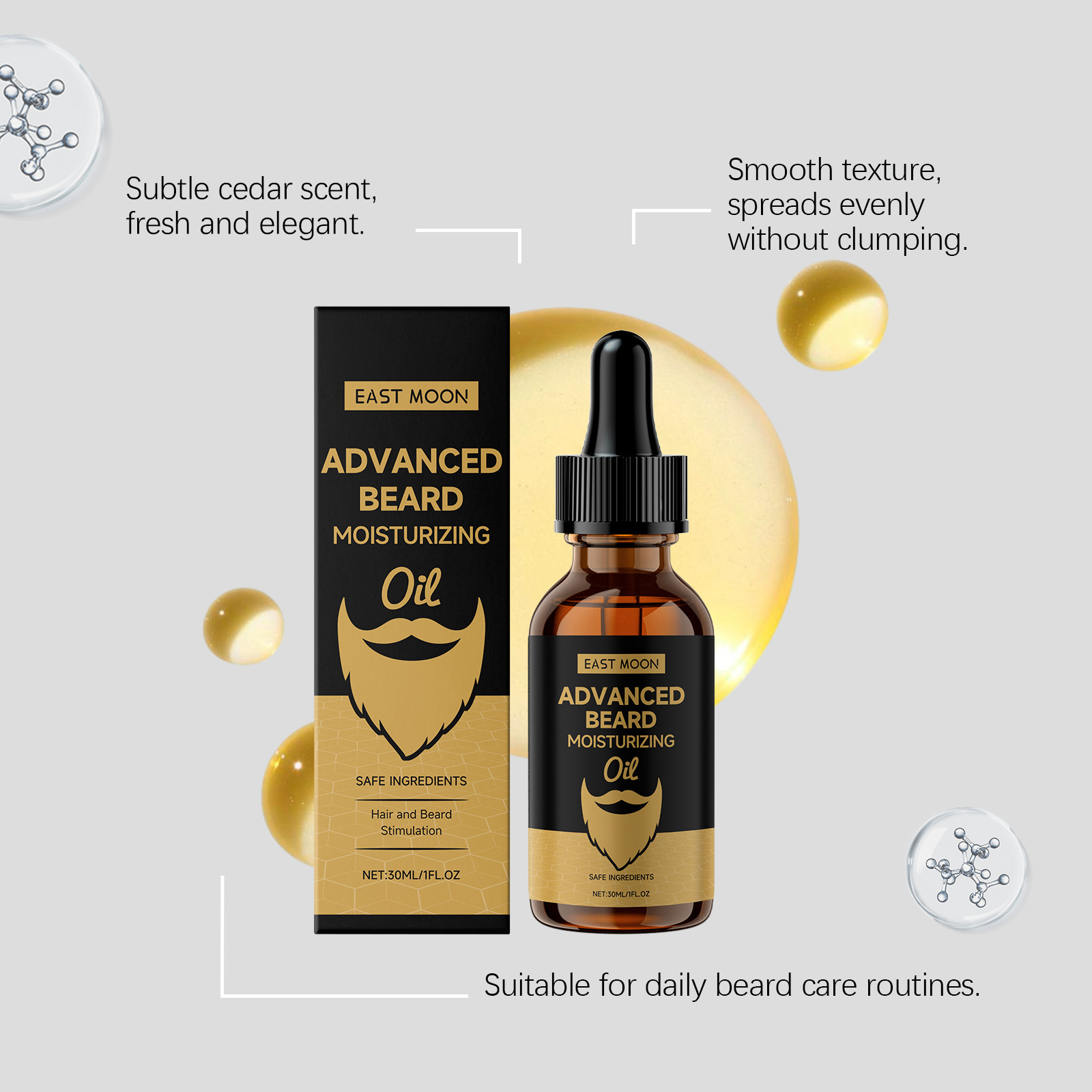 East Moon Rosemary Beard Softe - огляд і ціна Beard Oil