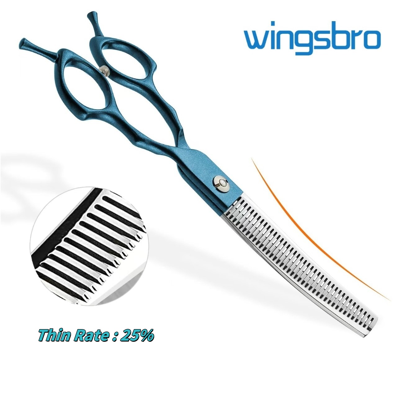 7inch Curved Chunkers Shears S - огляд і ціна Grooming Scissors