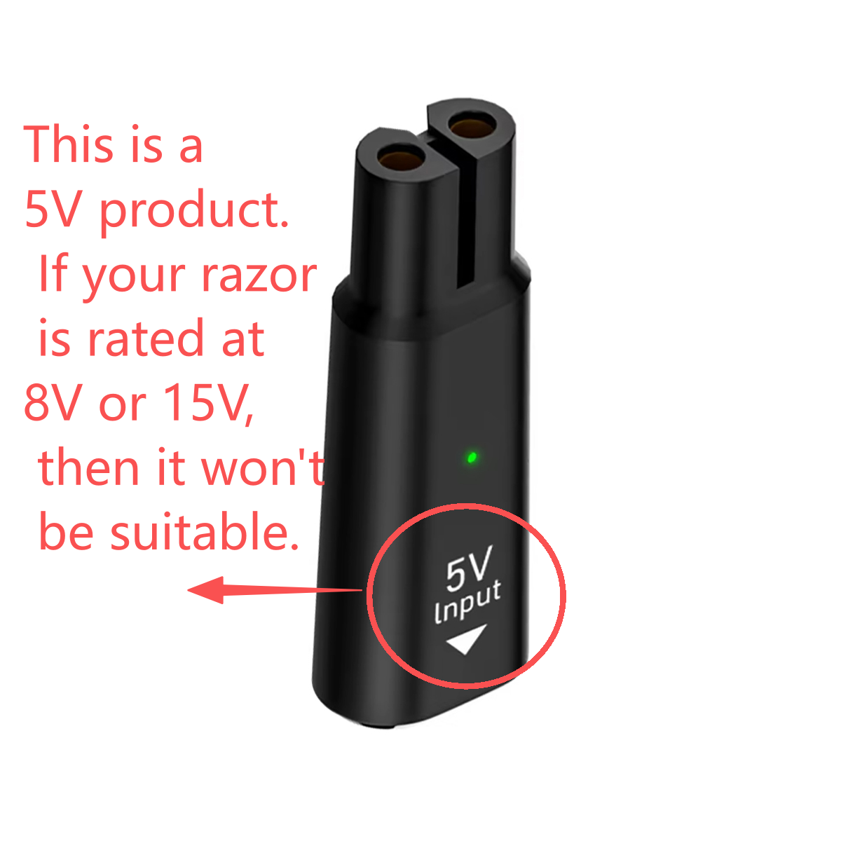 5V 15V USB Type C Charging Ada - огляд і ціна Electric Shaver Rotary
