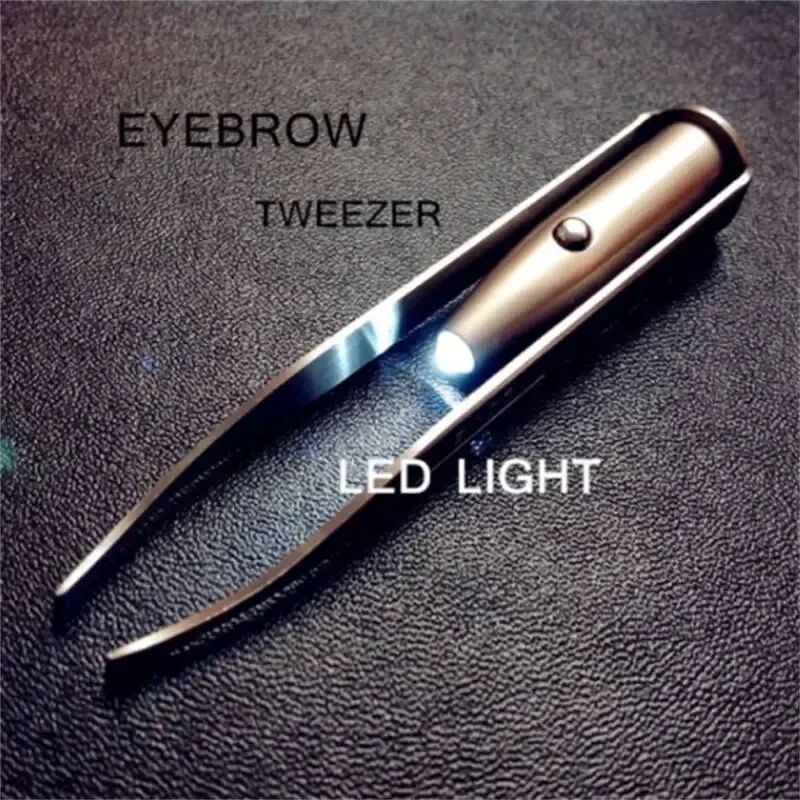 Lighted Stainless Steel Tweeze - огляд і ціна Grooming Kit