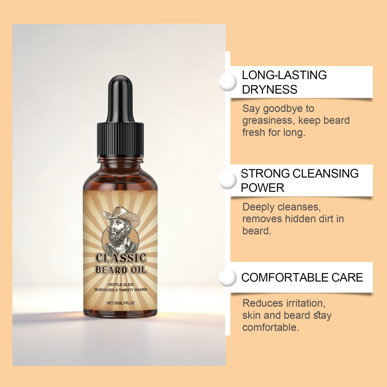 Beard Growth Care Essential Oi - огляд і ціна Beard Oil